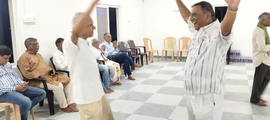  Inauguration of Senior Citizen Association building at 5.00 A.M. 